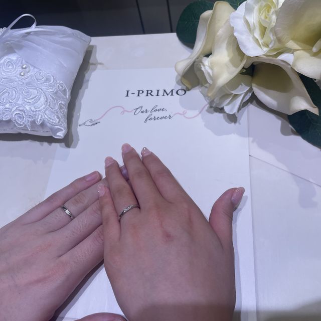 【アイプリモ(I-PRIMO)の口コミ】 指輪のデザインも可愛く、価格も考えていた価格くらいでしたので購入いた…