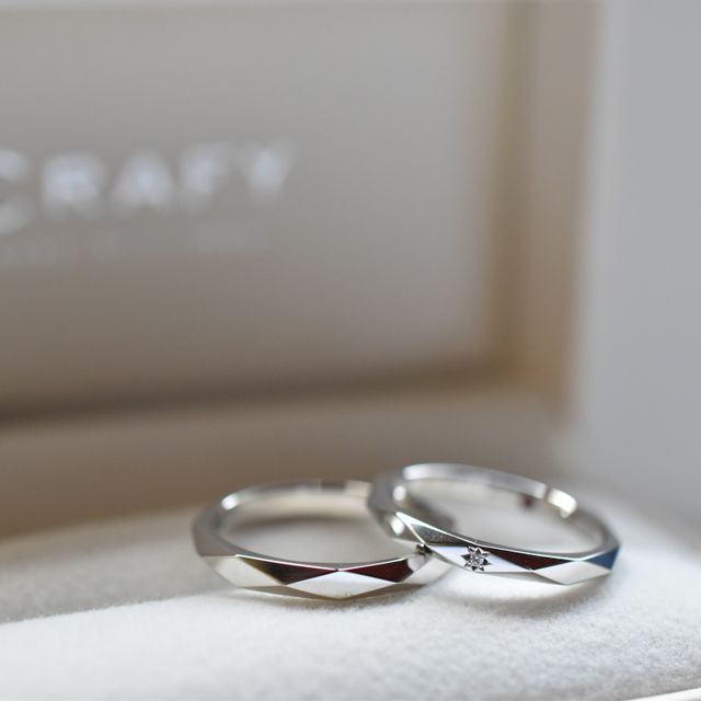 【CRAFY(クラフィ)の口コミ】 一生ものの結婚指輪を思い出も込みで作れるのがいいなと思いました。自分…