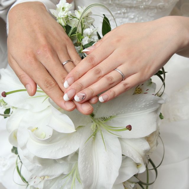 【Ponte Vecchio(ポンテヴェキオ)の口コミ】 婚約指輪もこちらのものを頂いたので、結婚指輪も同じブランドのもので重…