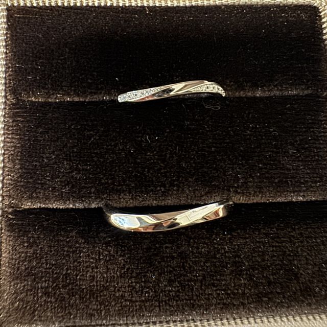 【アイプリモ(I-PRIMO)の口コミ】 和装の前撮りで初めて着用しました！指輪が程よい細さで指が細く見え綺麗…