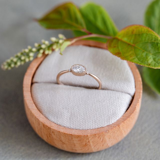 【Cayof(カヨフ)の口コミ】 婚約指輪にはとてもこだわりがあったのですが、試作もしていただきながら…