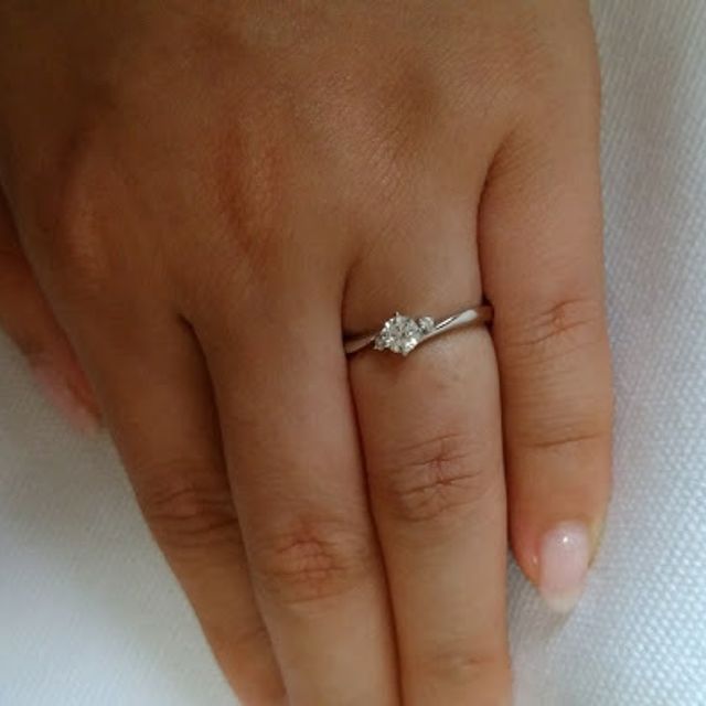 【アイプリモ(I-PRIMO)の口コミ】 いろいろなデザインのリングを見せていただきましたが、第一印象でピンと…