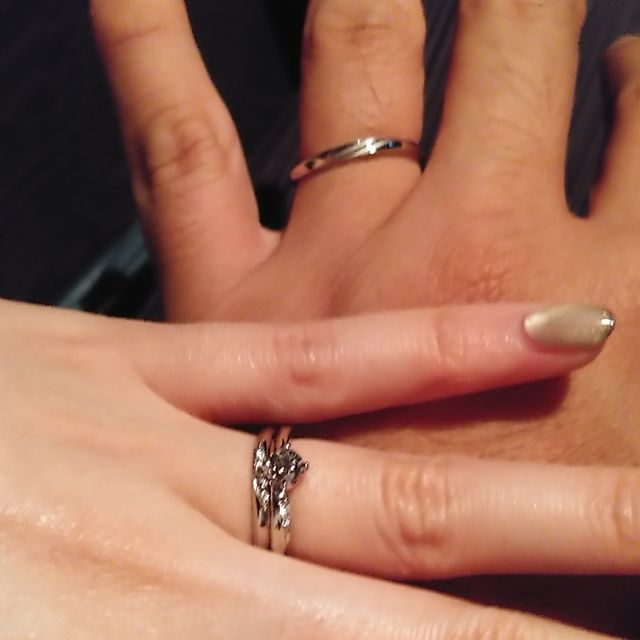 【アイプリモ(I-PRIMO)の口コミ】 とてもシンプルながら指にとてもフィットして落ち着いたデザインを選ぶこ…