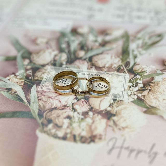 【Cayof(カヨフ)の口コミ】 シンプルながら私たちらしいデザインのものと出会うことができました。2人…