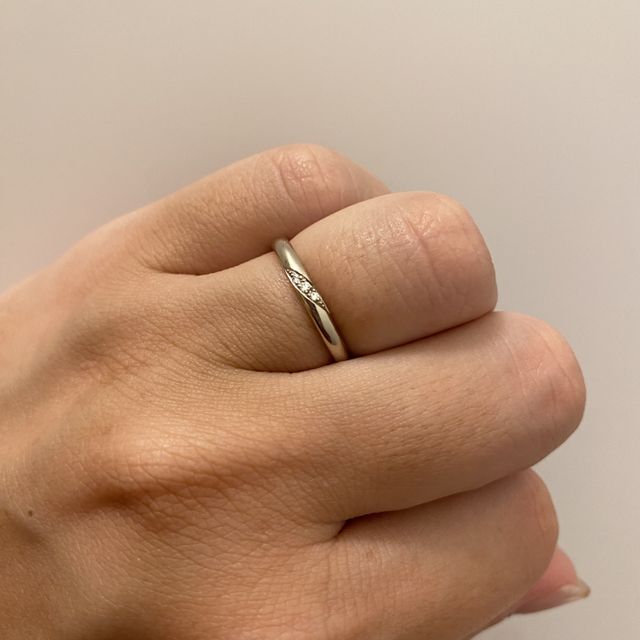 【ケイウノ ブライダル(K.UNO BRIDAL)の口コミ】 たくさんの指輪のデザインがありました。
シンプルなものからハワイアンテ…