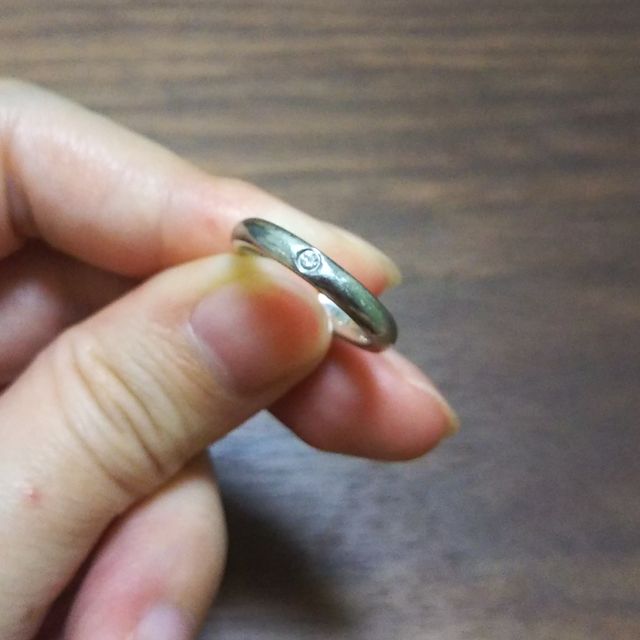 【ティファニー(Tiffany & Co.)の口コミ】 他のブランドの、ちょっと凝った作りのものと迷っていましたが、毎日身に…