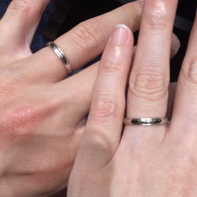 【TANZO.(鍛造指輪)の口コミ】 普段つけていても目立ちすぎないようななるべくシンプルなものをと思って…