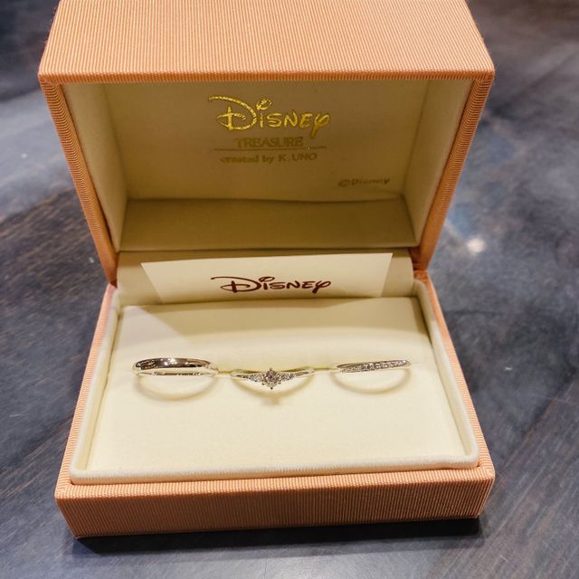 【ケイウノ ブライダル(K.UNO BRIDAL)の口コミ】 ずっと憧れだった、ケイウノさんのディズニーデザイン。
シンデレラモチー…