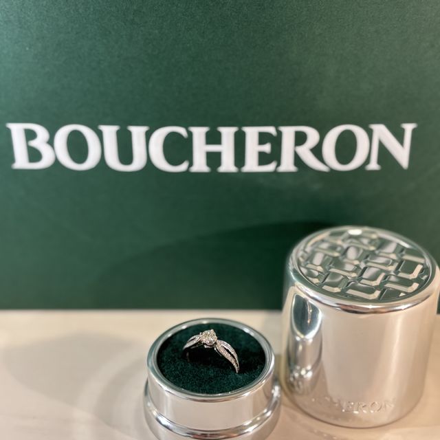 【ブシュロン(BOUCHERON)の口コミ】 「ポン ドゥ パリ」はパリの橋をモチーフにしているので唯一無二のデザイ…