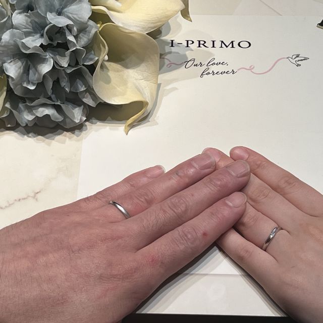 【アイプリモ(I-PRIMO)の口コミ】 ダイヤモンドの煌めきがすごくお気に入りです！光が当たった時に眩しいく…