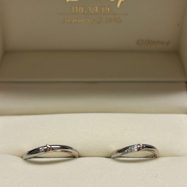 【ケイウノ ブライダル(K.UNO BRIDAL)の口コミ】 指輪の形からデザインまで全てをオーダーメイドでデザインしていただき、…