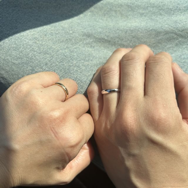 【宝寿堂(ほうじゅどう)の口コミ】 少しぷっくりしたデザインに、ダイヤを一石入れてもらいました。
既存のデ…