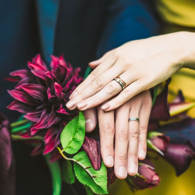 【エルメス(HERMES)の口コミ】 Hを象ったリングはお互いのイニシャルでもありビビビときました。ダイヤな…