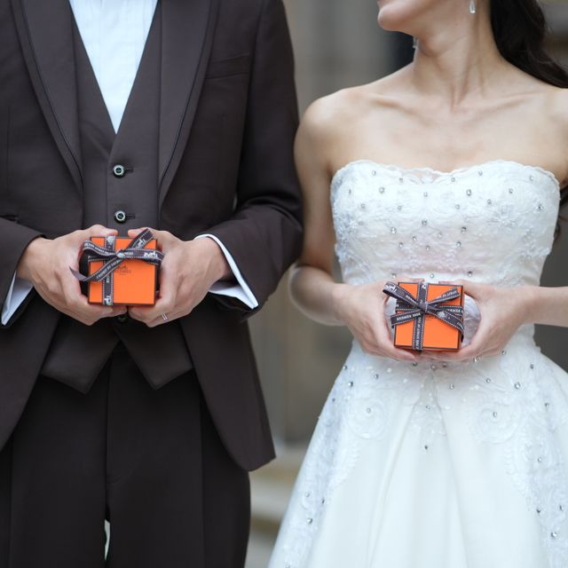 【エルメス(HERMES)の口コミ】 Hを象ったリングはお互いのイニシャルでもありビビビときました。ダイヤな…