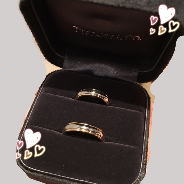 【ティファニー(Tiffany & Co.)の口コミ】 結婚指輪はティファニー！とずっと決めていたため、他のブランドは見ずに…