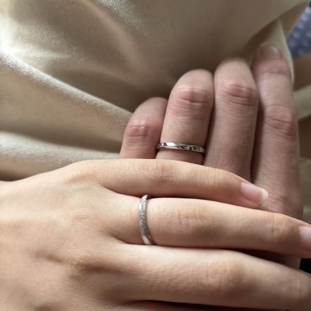 【アイプリモ(I-PRIMO)の口コミ】 シンプルなデザインで、ずっとつけていても飽きない指輪で気に入っていま…