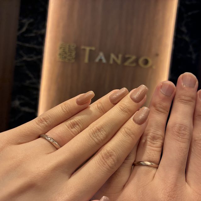 【TANZO.(鍛造指輪)の口コミ】 デザインに関しては、好みに合わせて、さまざまなオプションから自分好み…