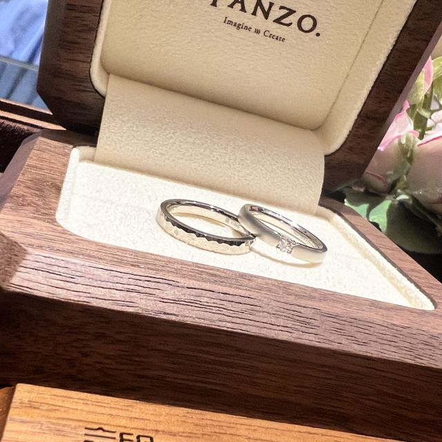 【TANZO.(鍛造指輪)の口コミ】 指輪のデザインや刻印など細かくこだわりを持って作成できることがかなり…