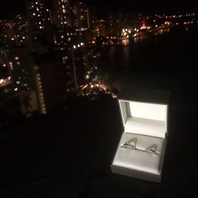 【Koa Nani(コアナニ)の口コミ】 元々ハワイアンジュエリーが好きでハワジュにするか好きなブランドの指輪…