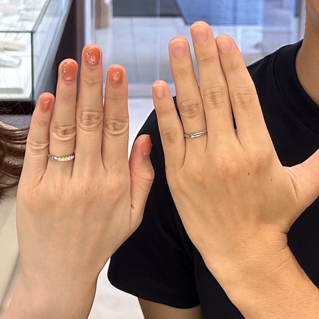 【アイプリモ(I-PRIMO)の口コミ】 シンプルで普段の生活で付けやすいデザインにしました。また指輪の向きや…