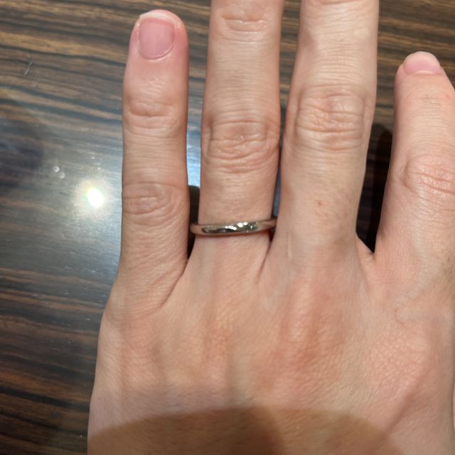 【AMATSU(アマツ)の口コミ】 プロポーズした場所とゆかりのある指輪で運命を感じたためこちらにいたし…