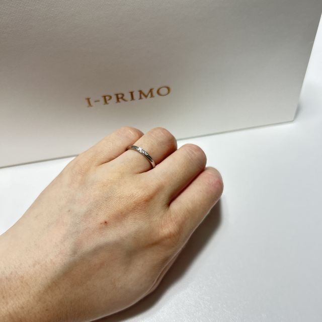 【アイプリモ(I-PRIMO)の口コミ】 シンプルなデザインながら、指が綺麗にみえる斜めラインのデザインが好み…