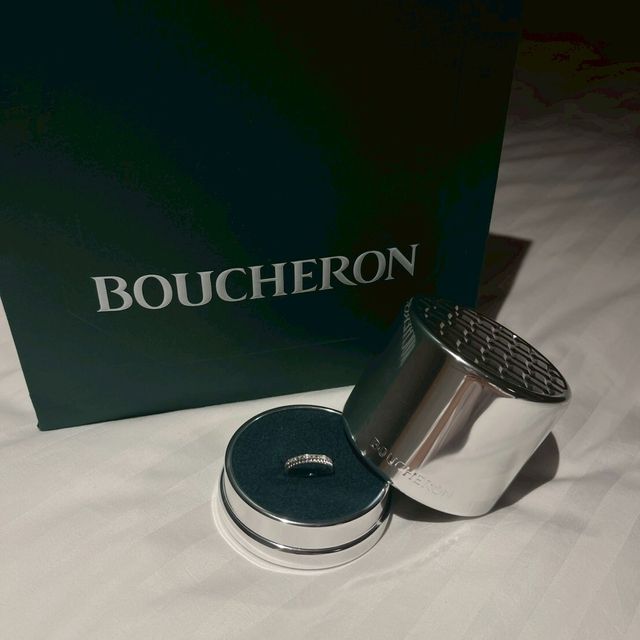 【ブシュロン(BOUCHERON)の口コミ】 婚約指輪をブシュロンのキャトルに決めて本当に良かったです！最初は王道…