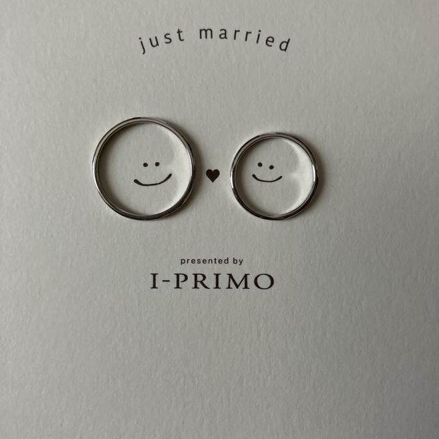 【アイプリモ(I-PRIMO)の口コミ】 シンプルなプラチナ製のペアリングを探し来店しました。店員さんがとても…