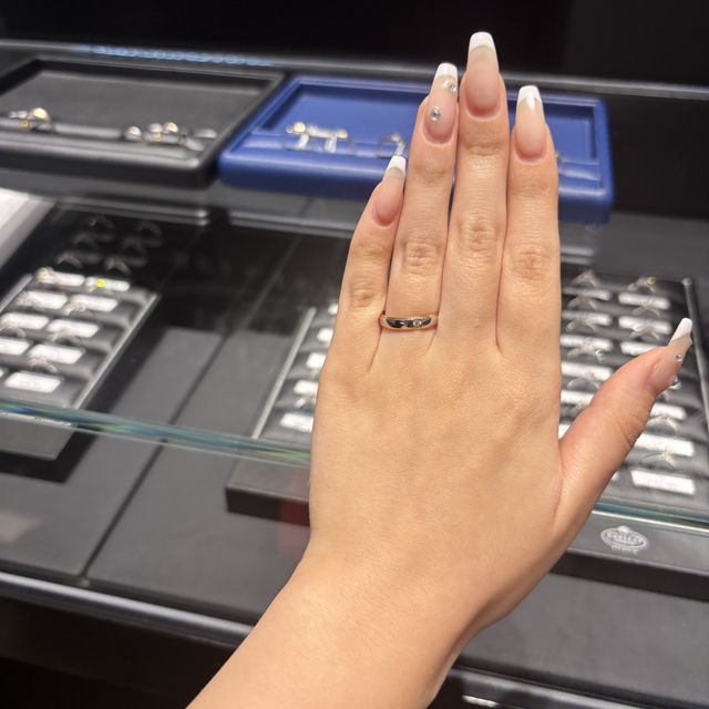 【エクセルコダイヤモンド(EXELCO DIAMOND)の口コミ】 デザインが本当にきれいで、細かい部分まで丁寧に作られていて、見ている…