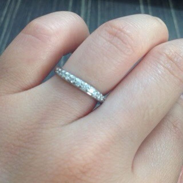 【ラザール ダイヤモンド(LAZARE DIAMOND)の口コミ】 夫はともかく、私はずっと付け続けるつもりでいたので、毎日の生活に付け…