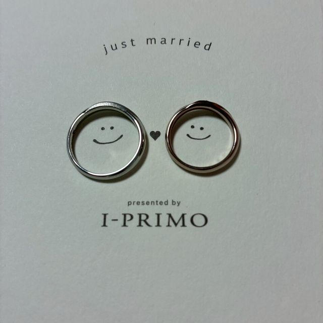 【アイプリモ(I-PRIMO)の口コミ】 デザインを同じにして、素材はシルバーとブラウンゴールドと違う物を作れ…