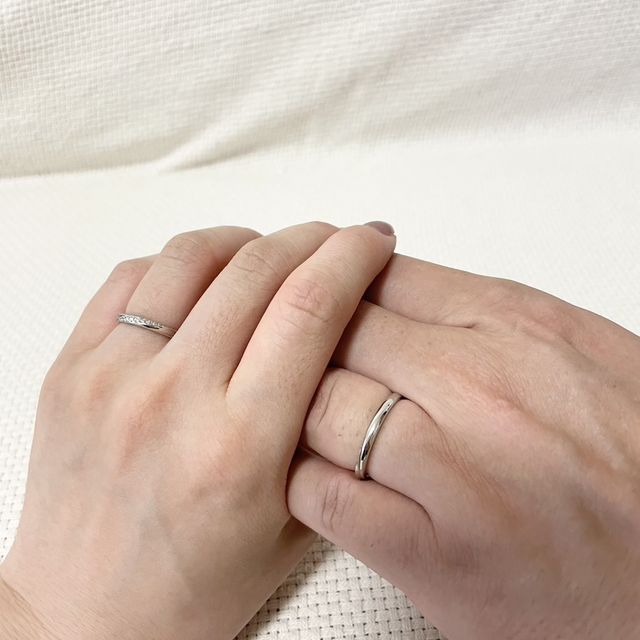 【TRECENTI(トレセンテ)の口コミ】 指輪のデザインはどれもシンプルだけど洗練されていて、選ぶのがとても大…