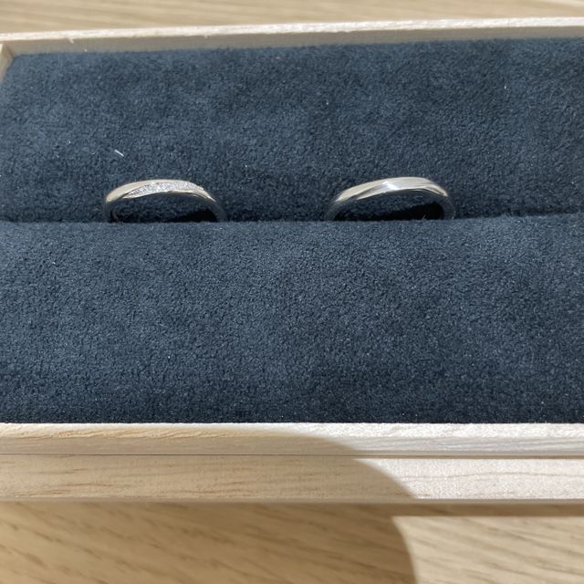 【出雲結(いずもゆい)の口コミ】 デザインの美しさに一目惚れしました。指にはめると、繊細な輝きが手元を…