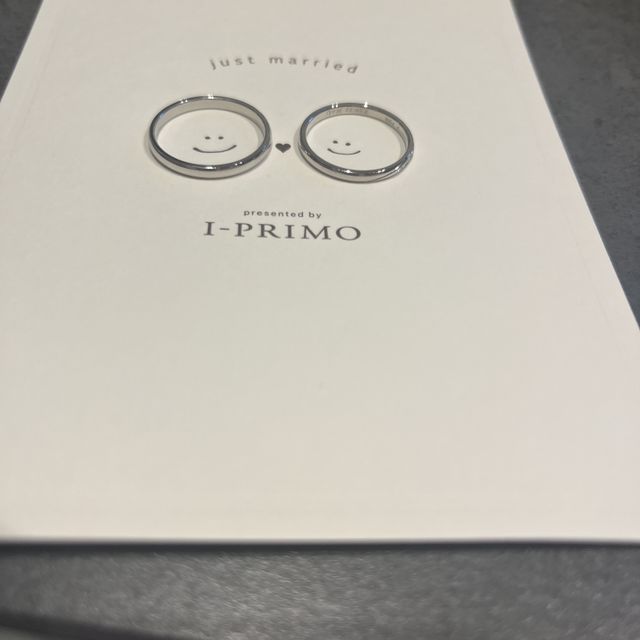 【アイプリモ(I-PRIMO)の口コミ】 シンプルでダイヤが斜めにデザインが入っているため指が細く見えました。…