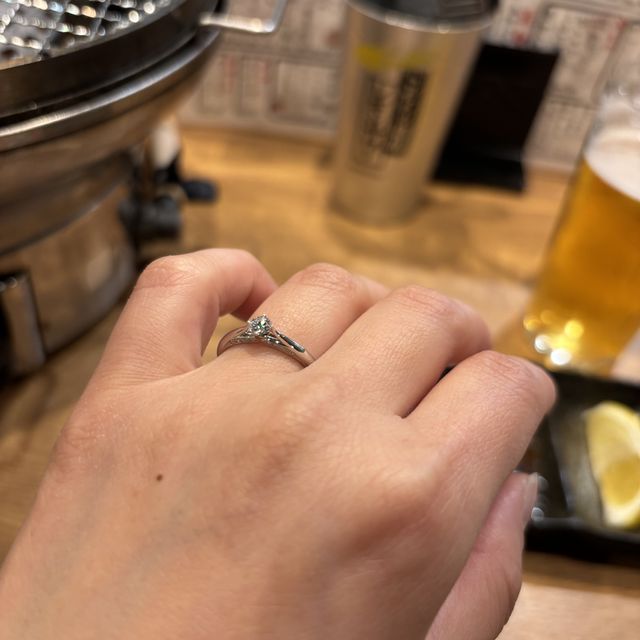 【ヴァンドーム青山(VENDOME AOYAMA)の口コミ】 ダイヤモンドがとても輝いていて価格帯も高すぎず質と値段がマッチしてい…