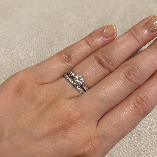 【宝寿堂(ほうじゅどう)の口コミ】 0.7ctのダイヤモンドで作っていただきました。
元々0.3ct程度と思っていま…