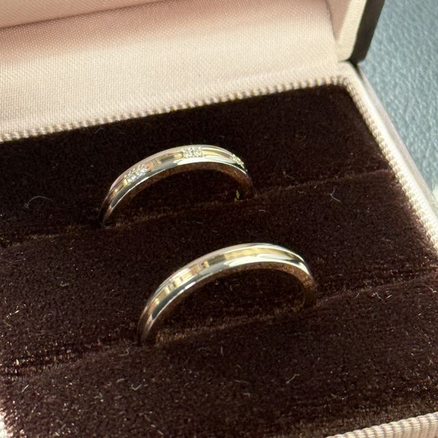 【アイプリモ(I-PRIMO)の口コミ】 他のリングと重ね付けても邪魔しないけど、オシャレな感じ。
セミオーダー…