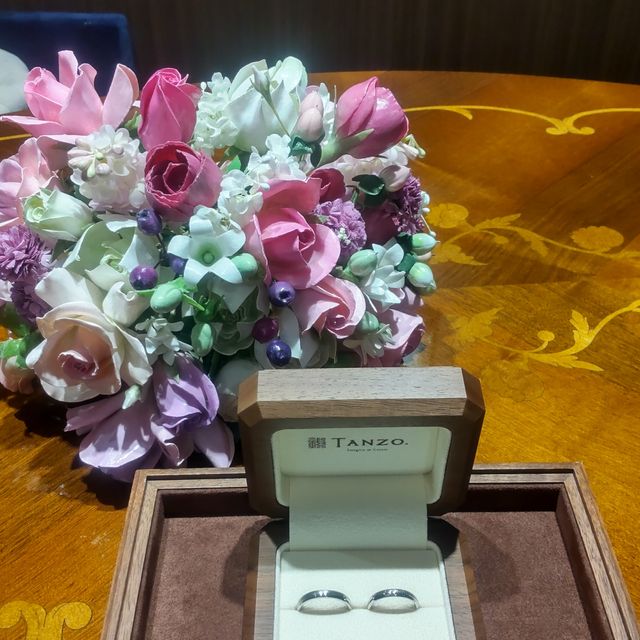 【TANZO.(鍛造指輪)の口コミ】 【永久にあいみむ】という古今集を基に『他言はいらない。「ずっと一緒に…