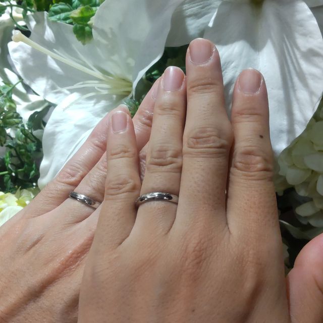 【TANZO.(鍛造指輪)の口コミ】 【永久にあいみむ】という古今集を基に『他言はいらない。「ずっと一緒に…