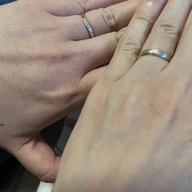 【Beauty and the Beast(ディズニー美女と野獣)の口コミ】 指に合わせた指輪の診断のようなものを事前にしていて、ウェーブがかった…