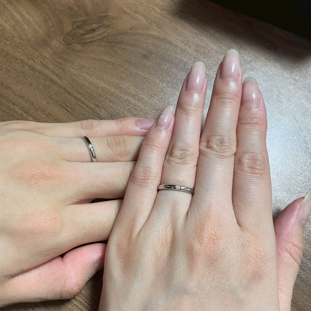 【ラザール ダイヤモンド(LAZARE DIAMOND)の口コミ】 これまでリングを着けてこなかった方も違和感なく着けられるような着け心…