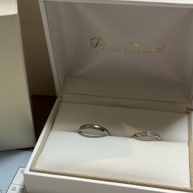 【PILOT BRIDAL(パイロットブライダル)の口コミ】 指輪の決めてはデザインと指輪のつけ心地が良かったのが決め手です。また…