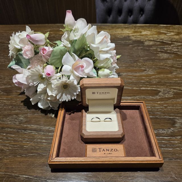 【TANZO.(鍛造指輪)の口コミ】 結婚指輪のブランドを決める上で強度を重視したブランドを探していたとこ…
