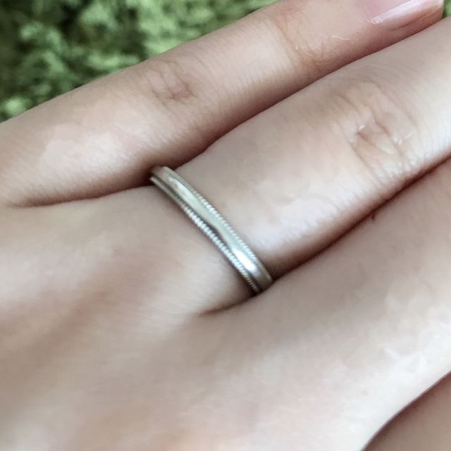 【ティファニー(Tiffany & Co.)の口コミ】 年齢を重ねてもずっと着けていられるように、なるべくシンプルなデザイン…