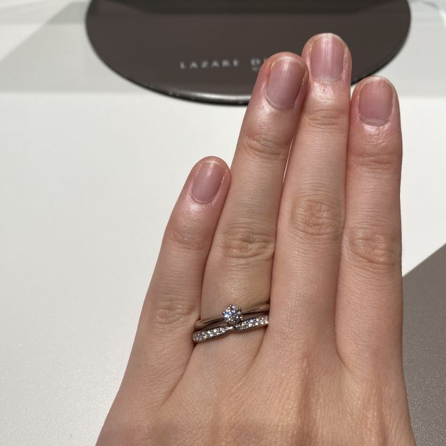 【ラザール ダイヤモンド(LAZARE DIAMOND)の口コミ】 価格については他ブランドよりも高めに感じましたが、その分ダイヤモンド…