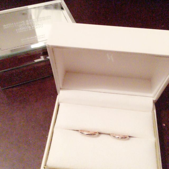 【ヴァンドーム青山(VENDOME AOYAMA)の口コミ】 プラチナでシンプルなものを探していました。ただ、シンプルすぎるのは&he…