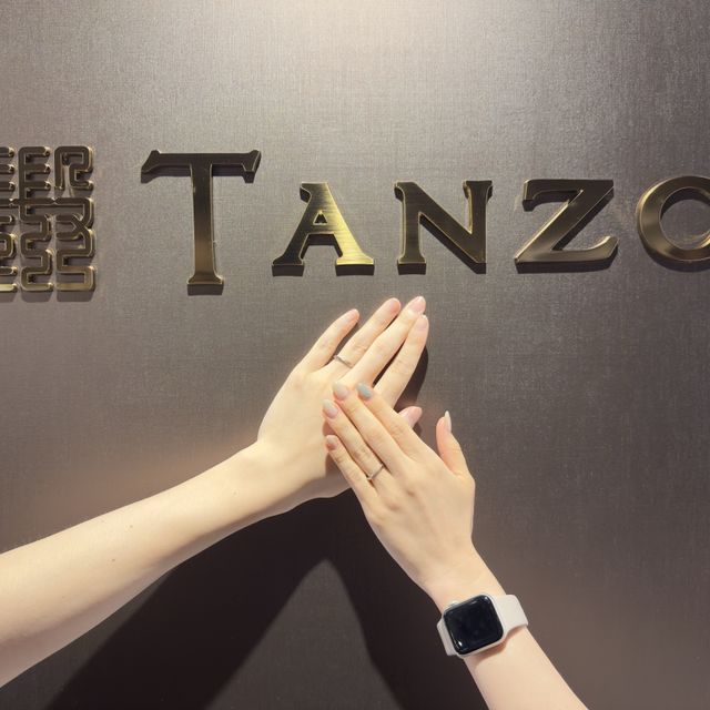 【TANZO.(鍛造指輪)の口コミ】 数あるデザインの中からじっくりと時間をかけて選び抜き、私たちが心から…