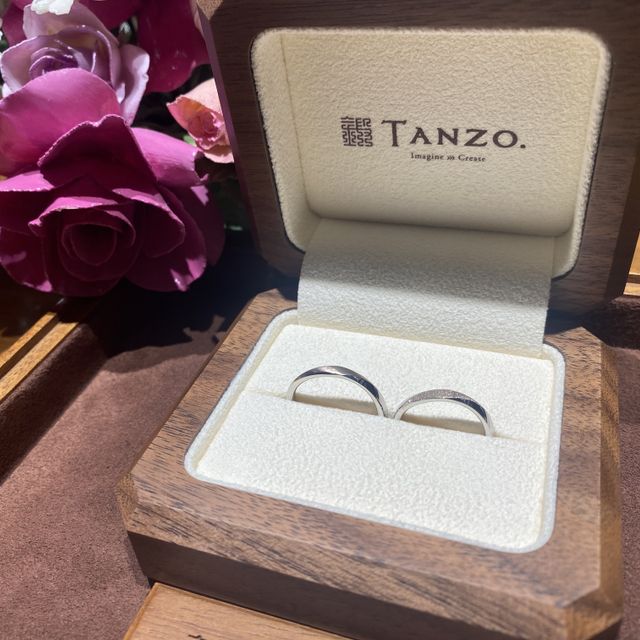 【TANZO.(鍛造指輪)の口コミ】 長年身につけていくものなので、鍛造製法ということに私たちはこだわりま…