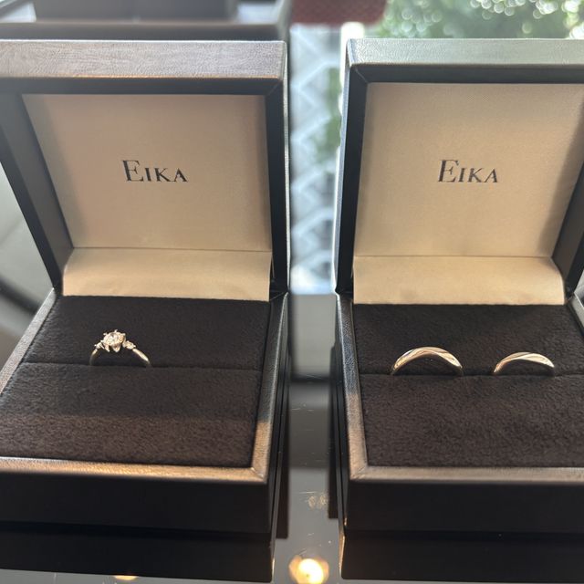 【EIKA(エイカ)の口コミ】 ずっと着けていたいから、着け心地を最優先に指輪を選んだ。緩すぎずきつ…