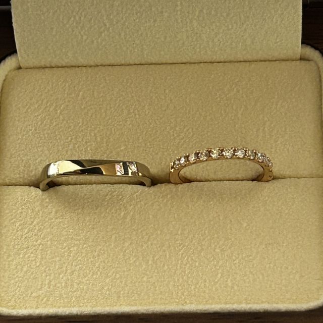 【TANZO.(鍛造指輪)の口コミ】 他店舗も色々回りましたが、他店舗ではあまりない、ピンクゴールドやジャ…